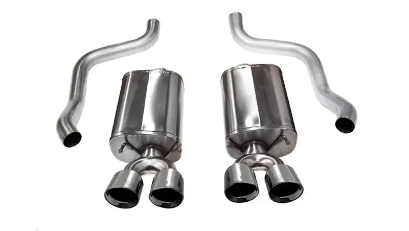 Corsa 2015-2017 Ford Mustang Gt 5.0 3In Axle Back Exhaust Polish Dual Tips (Touring) 1