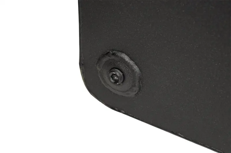Deezee Universal Tanks - Auxiliary Short Rectangle Black Steel 2