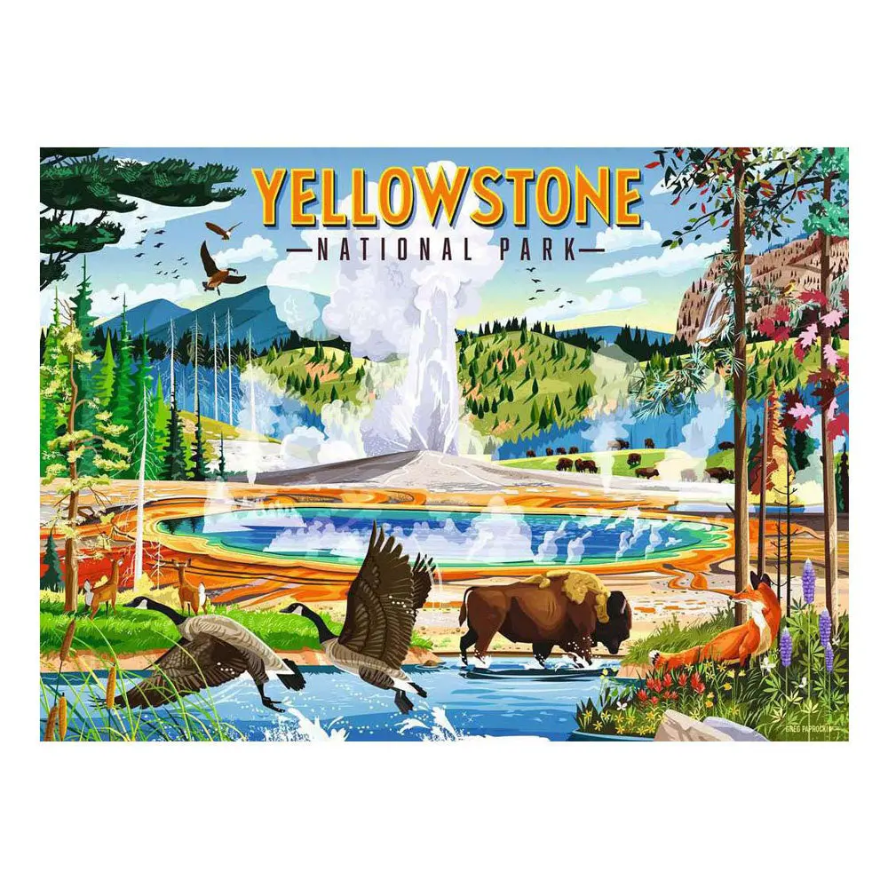 Ravensburger Legpuzzel Yellowstone National Park - 500St. 2
