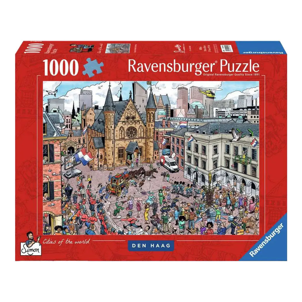 Ravensburger Legpuzzel Fleroux Den Haag - 1000St. 1