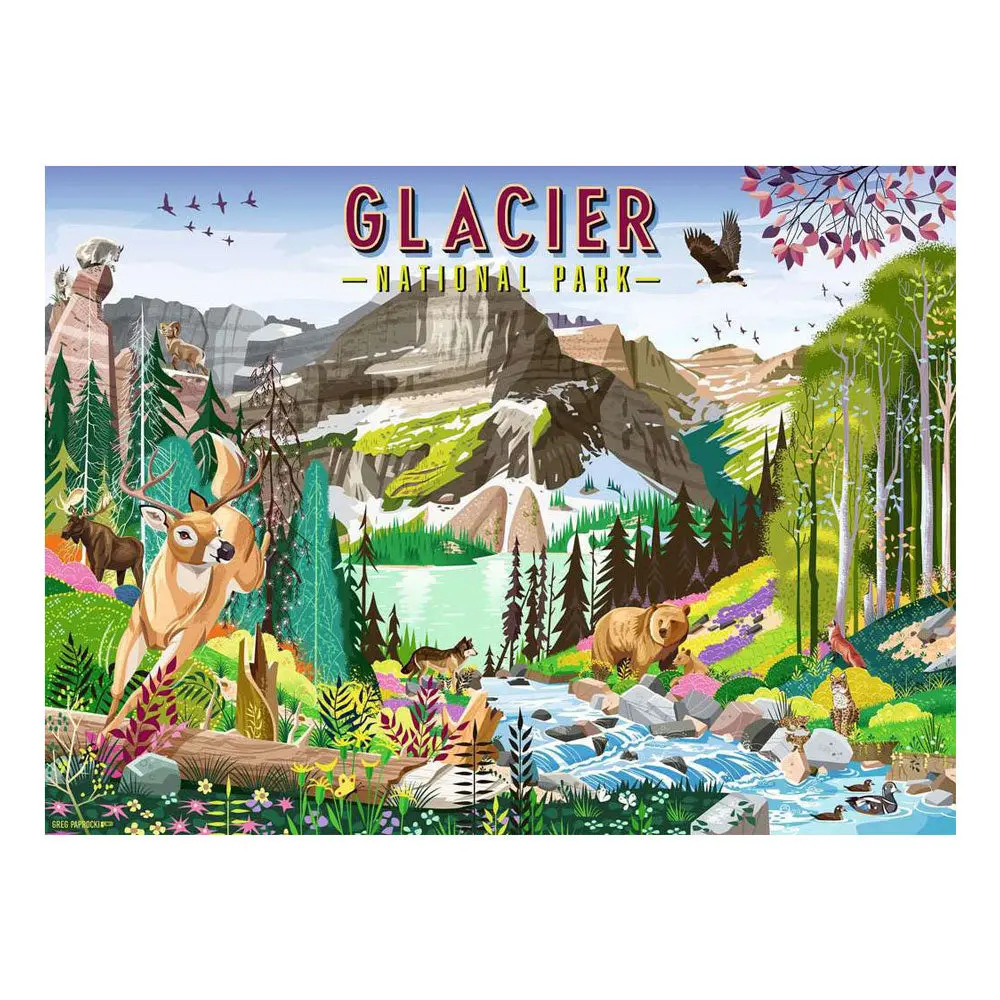 Ravensburger Legpuzzel Glacier National Park - 500St. 2
