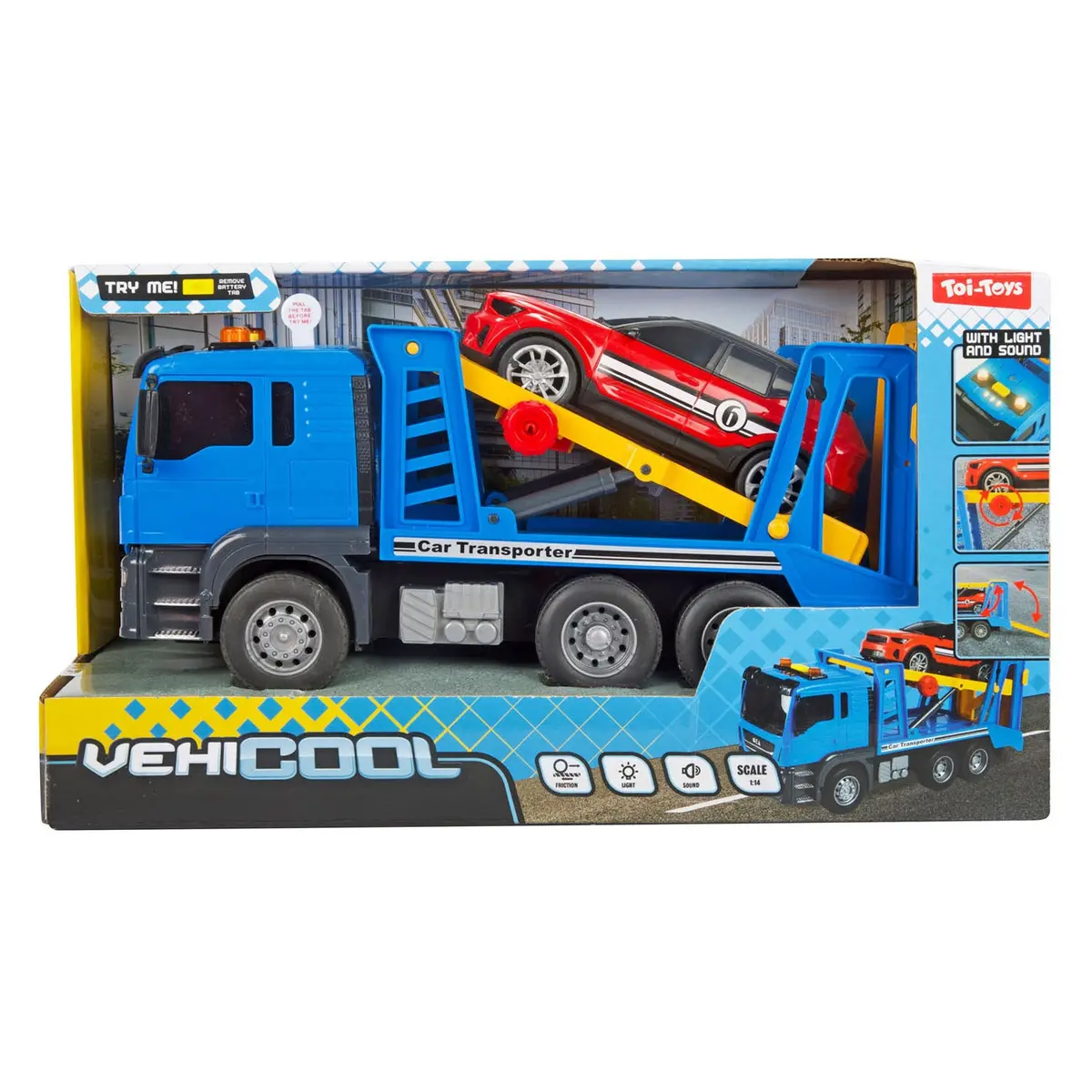 Toi-Toys Vehicool Autotransportwagen - 26Cm 2