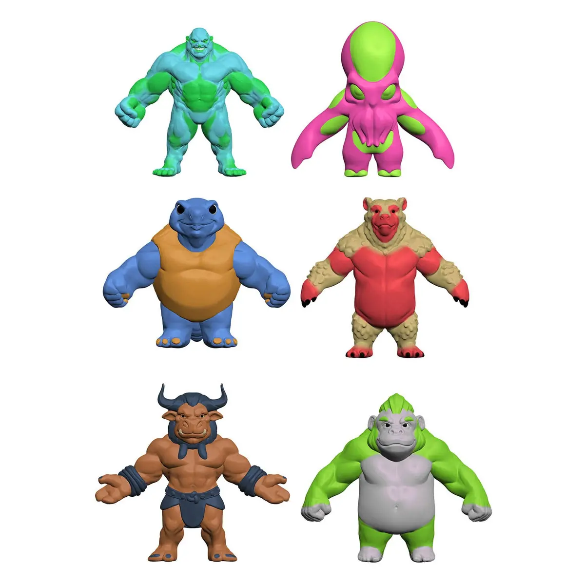 Toi-Toys Anti Stressfiguur Flexerz 6Cm 2