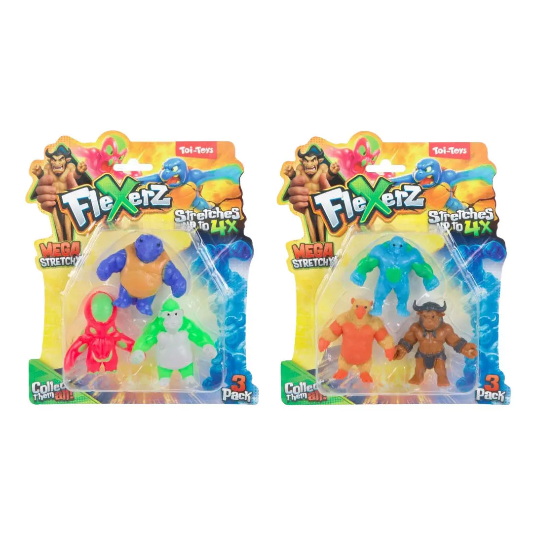 Toi-Toys Anti Stressfiguur Flexerz 6Cm - 3St. 1