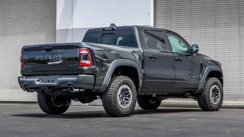 Borla 21-22 Dodge Ram 1500 Trx 6.2L V8 4Wd Ccsb 5In. Chrome-Plated Optional Tips - 304Ss 2