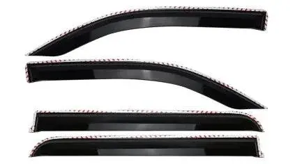 Putco 19-26 Ram 1500 / Trx / Rho - Crew Cab (Set Of 4) Element Tinted Window Visors 1