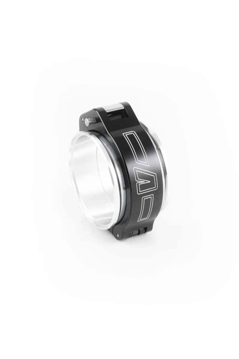 Vibrant 3In O.D. Aluminized Hd 2.0 Clamp Assembly - Anodized Black 2