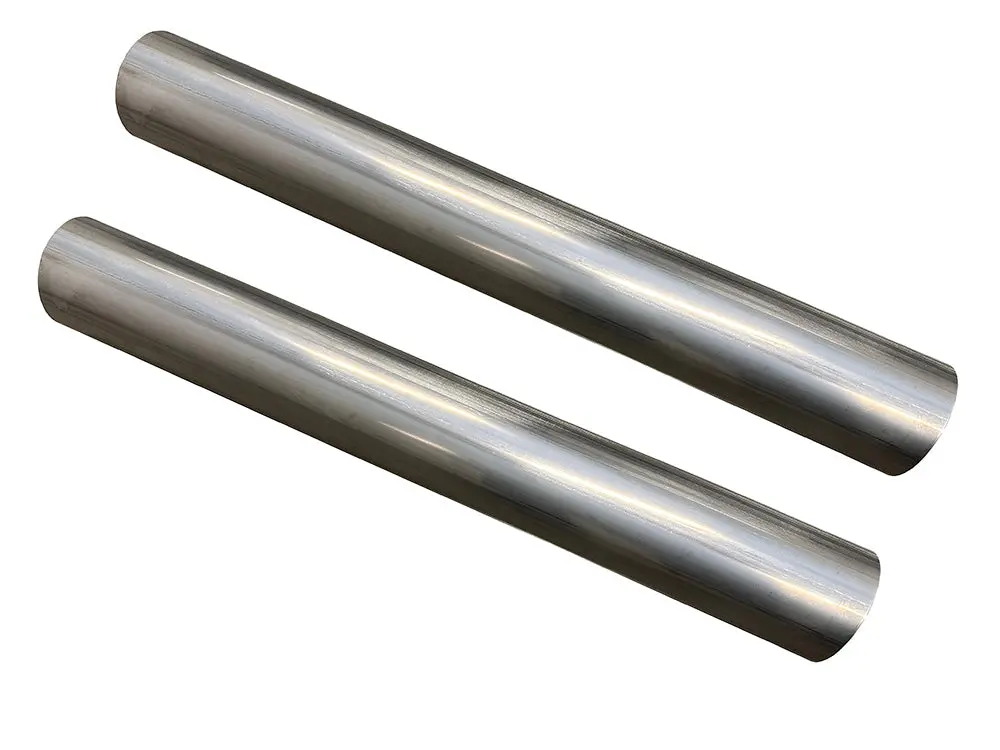 Speed Engineering Stainless Straight Exhaust Tubing | (22" Long, 3" Dia) Pair 1