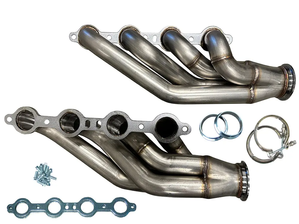 Speed Engineering Ls Forward Facing Turbo 1 3/4" Headers | Universal (Ls1 Ls2 Ls3 Ls6) 1