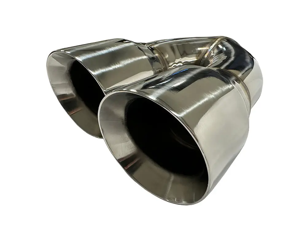 Speed Engineering Stainless 3" Dual Exhaust Tips "Drivers Side" | (11" Length, 4" Tip Diameter) 1