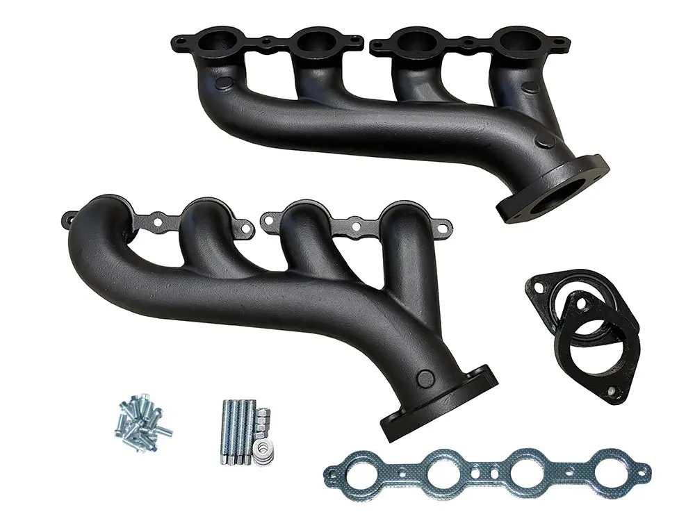 Speed Engineering  Ls Swap Exhaust Manifolds | "Black" Camaro, Chevelle, Nova, C10, K10, Obs Truck 1