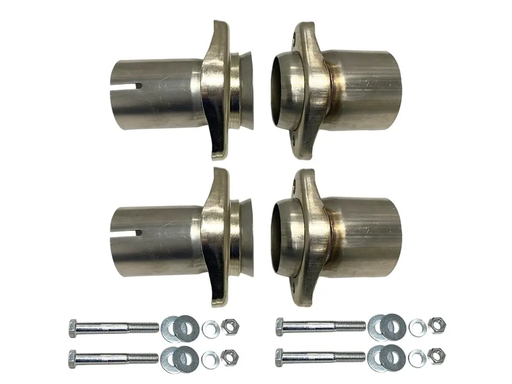 Speed Engineering Universal Ball Flange Collector Kit | (2.5"Inlet/Outlet) Stainless 1