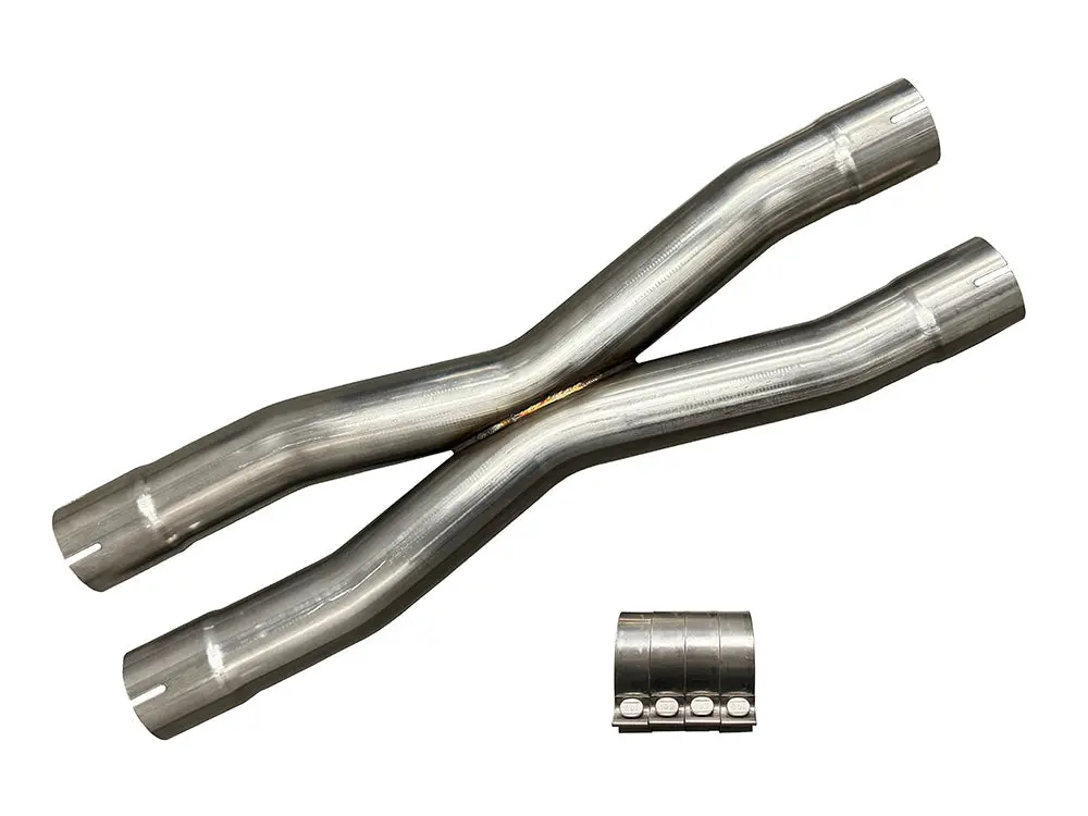 Speed Engineering Universal X Pipe 2.5" | (304 Stainless) 26" Length 1