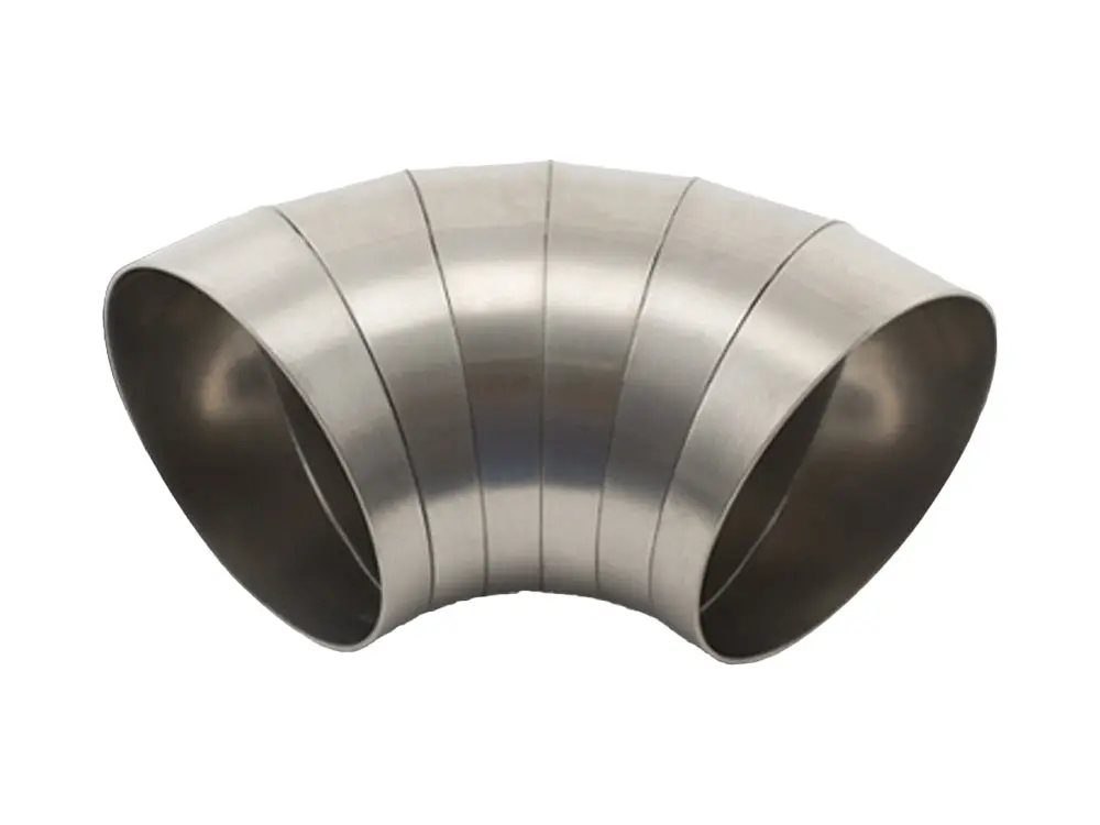 Speed Engineering Stainless Steel 90 Degree Round Pie Cuts | 3" (6 Pieces) 1