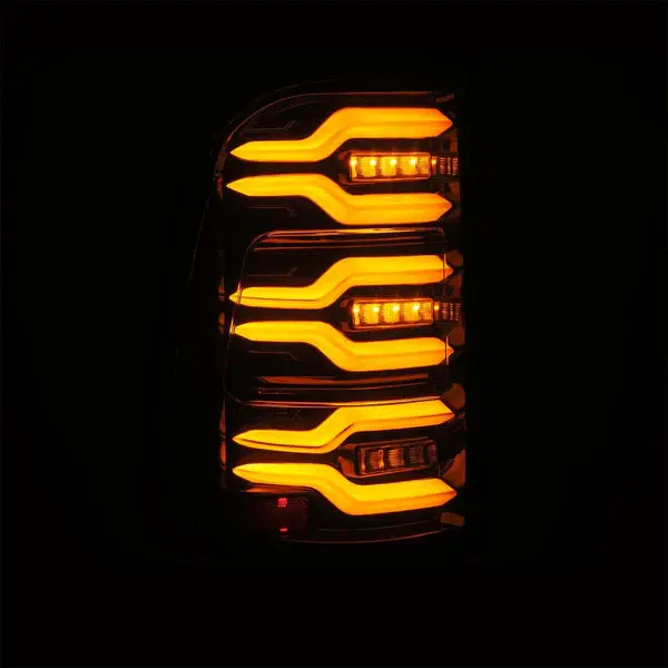 Alpharex 2025 Dodge Ram 1500 Luxx-Series Led Tail Lights - Black 1