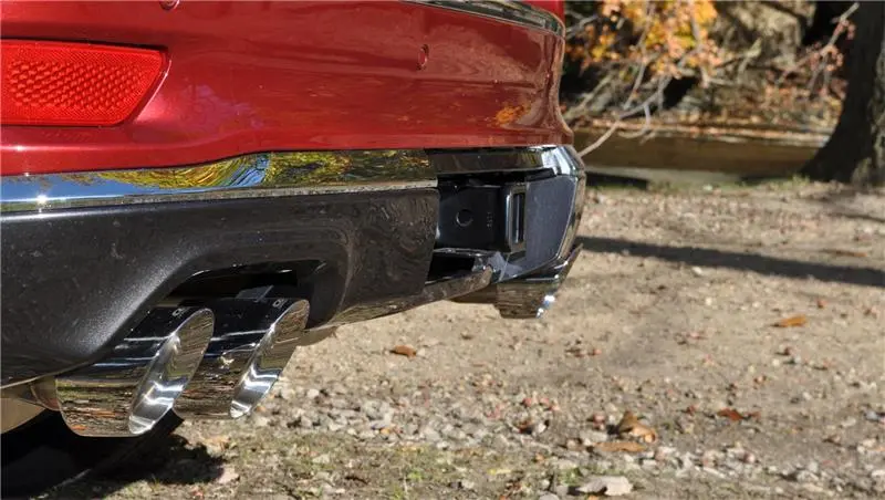 Corsa 2014-2021 Jeep Grand Cherokee Summit Edition Polished 2.5In Dual Rear Exit Cat-Back Exhaust 1