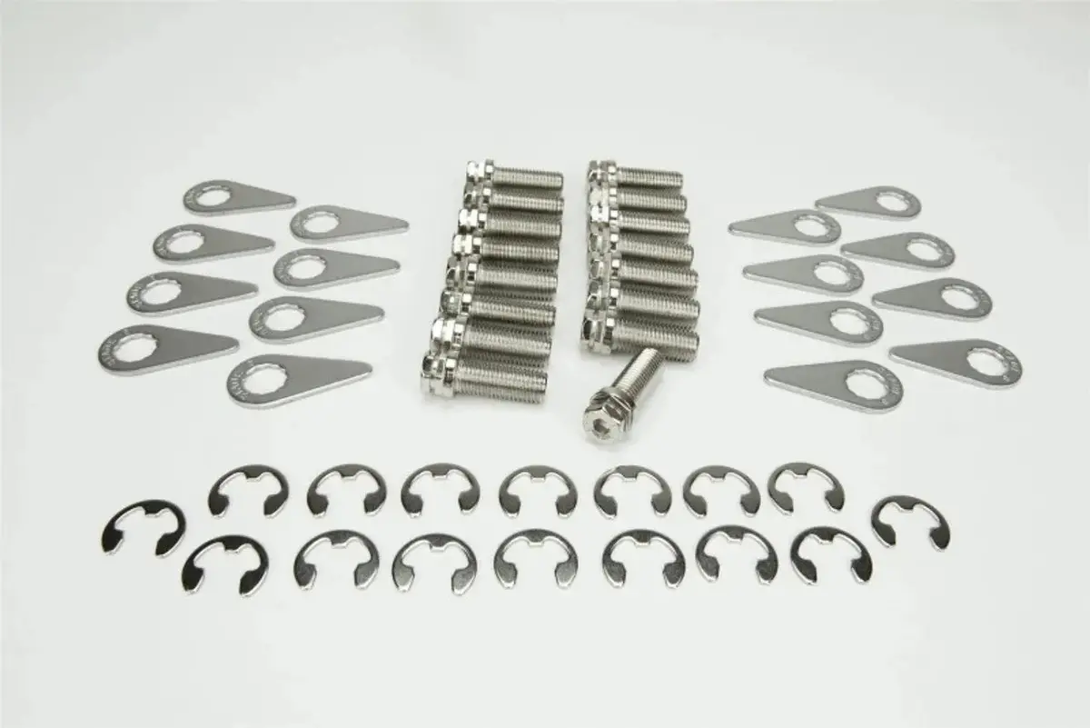 Kooks Ford 5.0L 4V Coyote Engine Stage 8 Locking Header Bolt Kit (10Mm X 150 Coarse Thread) 1