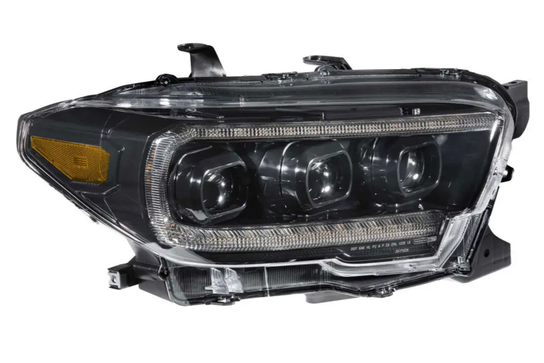 White Drl Bi-Led Headlights Toyota Tacoma (16+): Xb Led Headlights 2