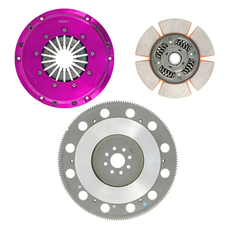 Exedy 96-14 Ford Mustang 4.6L/5.0L Hyper Single Sprung Center Disc Push Type Cover (Use W/Fmak101) 2
