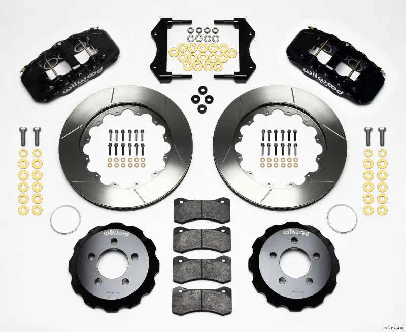 Wilwood Aero6 Front Hat Kit 14.25 2006-10 Magnum/Challenger/Charger/300C 1