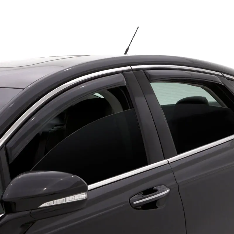 Avs 06-10 Dodge Charger Ventvisor In-Channel Front & Rear Window Deflectors 4Pc - Smoke 1