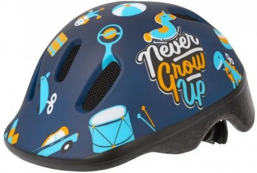 Polisport Kinderhelm Toys. Maat: Xxs (44 48 Cm), Kleur: Blauww Mat 1
