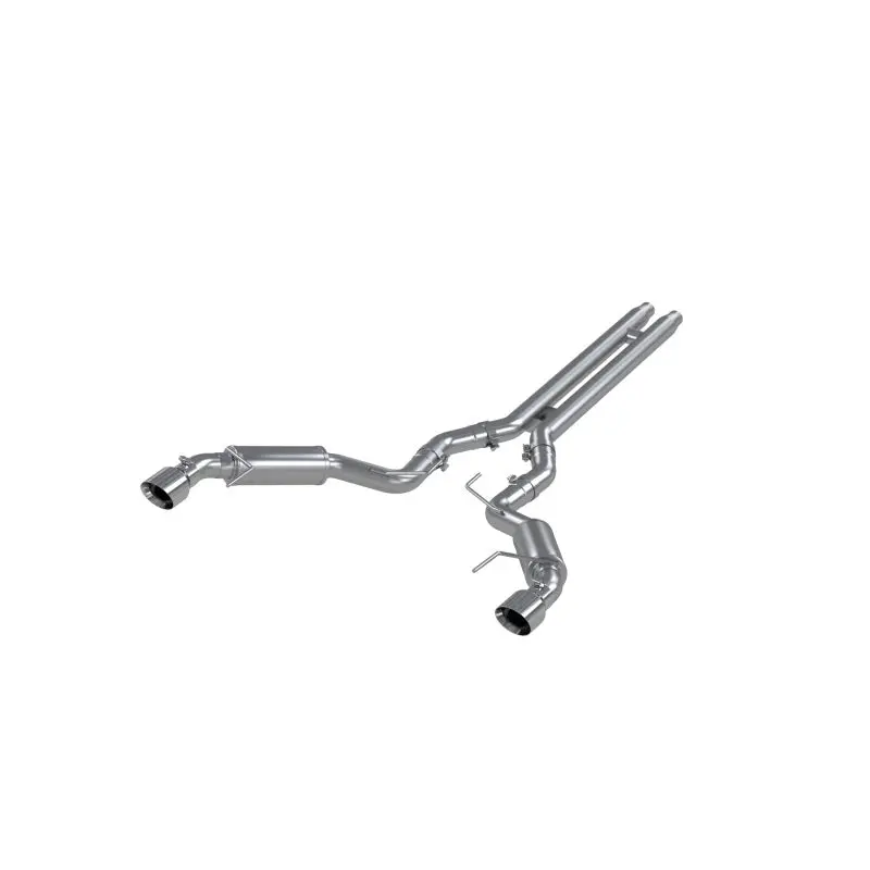 Mbrp 15-17 Ford Mustang Gt 5.0 3In Cat Back Dual Split Rear Race Version 4.5In Tips - T409 1
