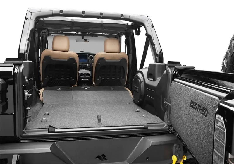 Bedrug 18-23 Jeep Jl 4 Door Bedtred 4Pc Rear Cargo Kit (W/O Gap Hider) 2