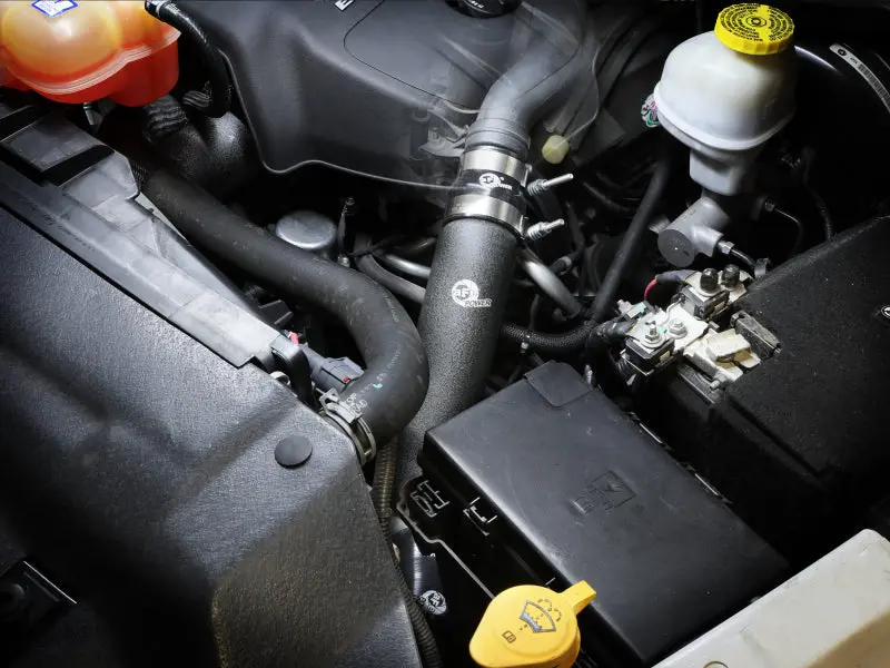 Afe 16-19 Ram 1500 V6 3.0L (Td) Bladerunner 3In Aluminum Hot Charge Pipe - Black 2
