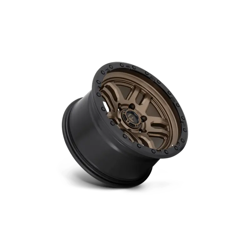 Fuel Ammo Wheel Bronze W/ Black Beadlock Ring 2