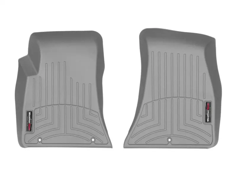 Weathertech 2015+Dodge Challenger Front Floorliner - Grey (Does Not Fit Gt Model) 1