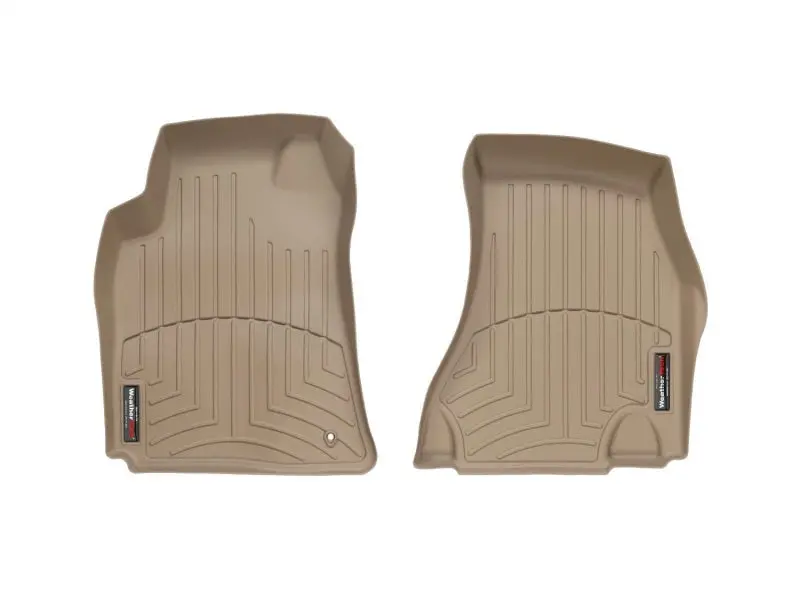 Weathertech 08+ Dodge Challenger Front Floorliner - Tan 1