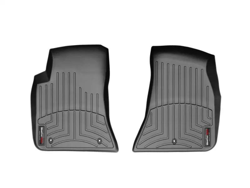 Weathertech 11+ Dodge Challenger Front Floorliner - Black 1