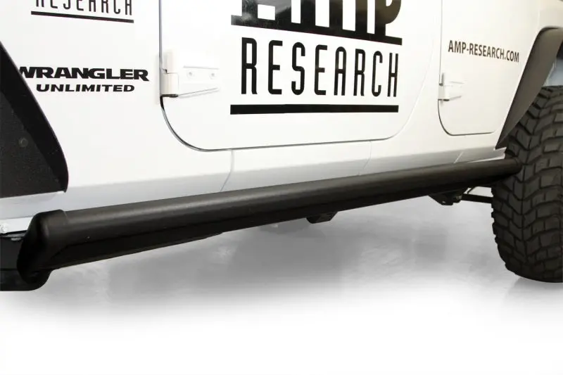 Amp Research 18-24 Jeep Wrangler Jl 4Dr (Excl. 4Xe/Rubicon 392) Powerstep - Black 1