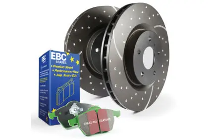 2021-2024 Ram Trx & 2025-2026 Ram Rho Ebc S3 Kits Greenstuff Pads And Gd Rotors 1