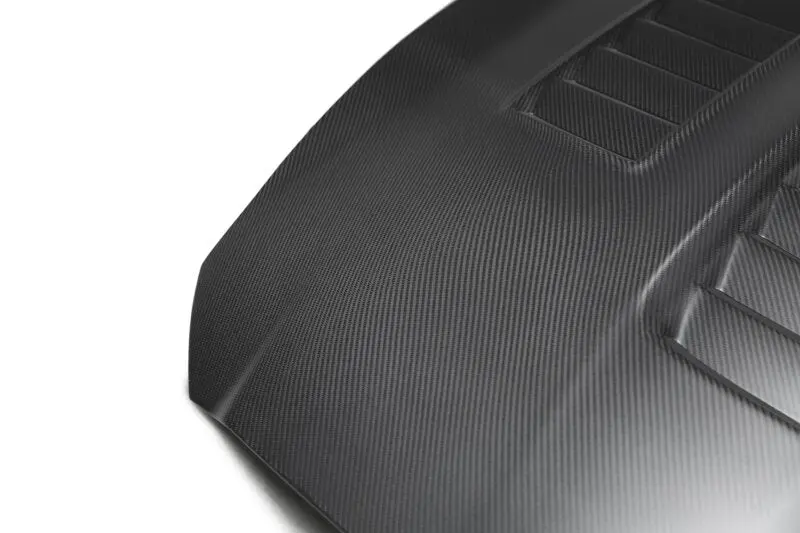 Anderson Composites 15-19 Ford Mustang Shelby Gt350 Type-Cr Double Sided Carbon Fiber Hood 2