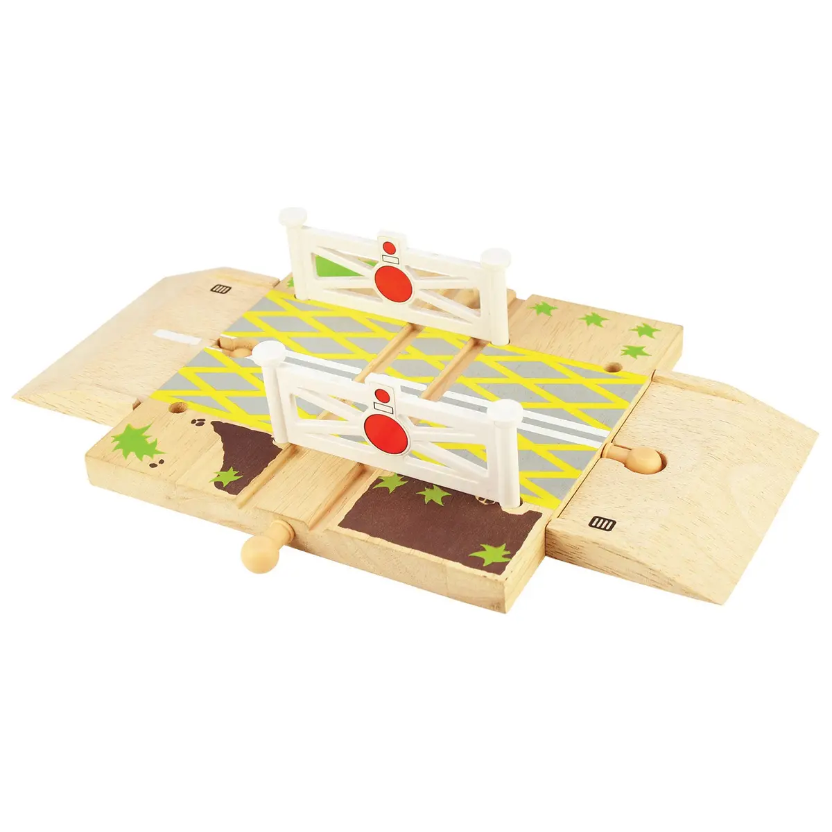 Bigjigs Houten Rails - Spoorwegovergang 1