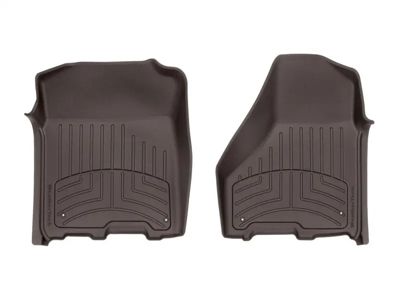 Weathertech 12-18 Dodge Ram 1500 Crew Cab / Extended Cab Front Floorliner Hp - Cocoa 1