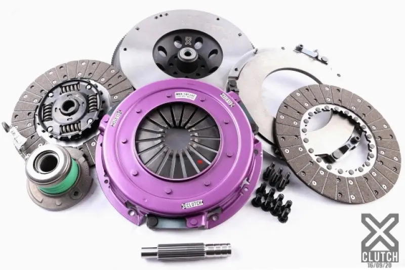 Xclutch 18-24 Ford Mustang Gt 5.0L 10.5In Twin Sprung Organic Clutch Kit 1