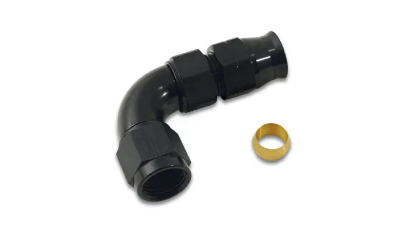 Vibrant 90 Deg 5/16In Tube To Female -6An Adapter (W/ Olive Inserts) 1