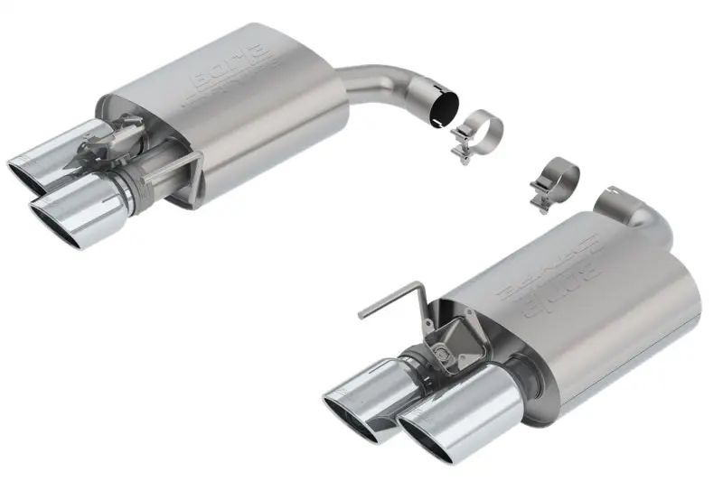 Borla 2018 Ford Mustang Gt 5.0L At/Mt 2.5In S-Type Exhaust W/ Valves (Rear Section Only) 1