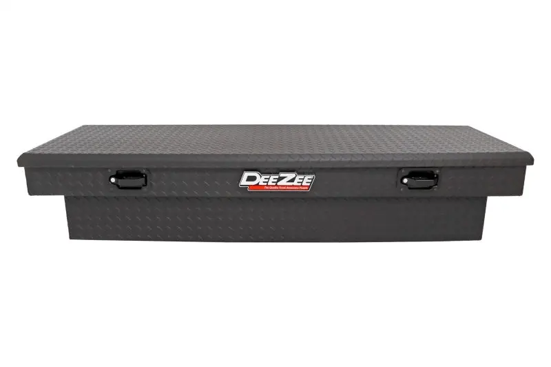 Deezee Universal Tool Box - Red Crossover - Single Lid Black Bt (Txt Blk) 1