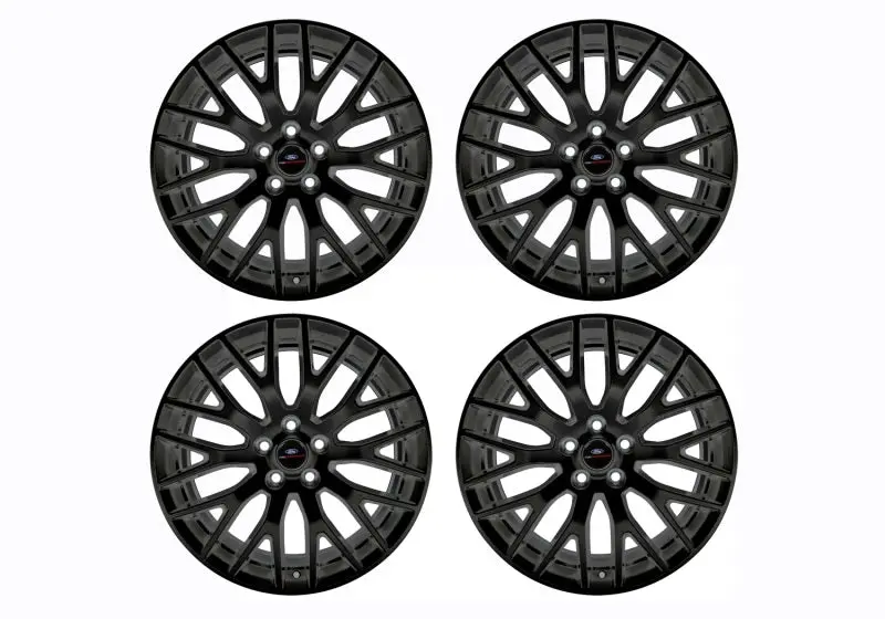 Ford Racing 15-16 Mustang Gt 19X9 And 19X9.5 Wheel Set With Tpms Kit - Matte Black 2