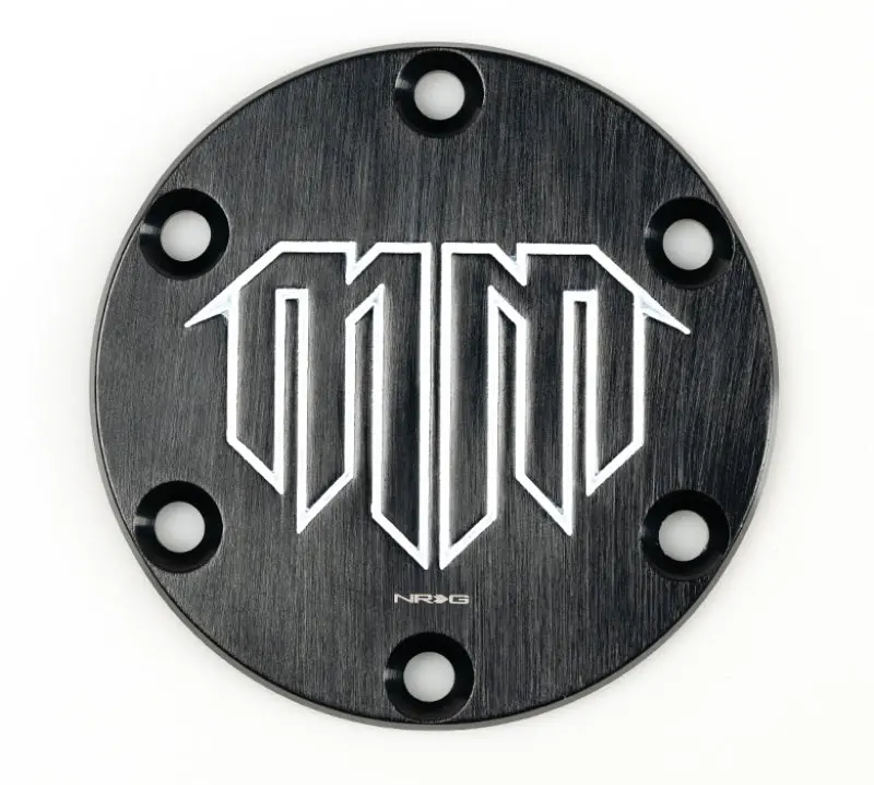 Nrg Mad Mike Logo Engraved Horn Delete- Black 1