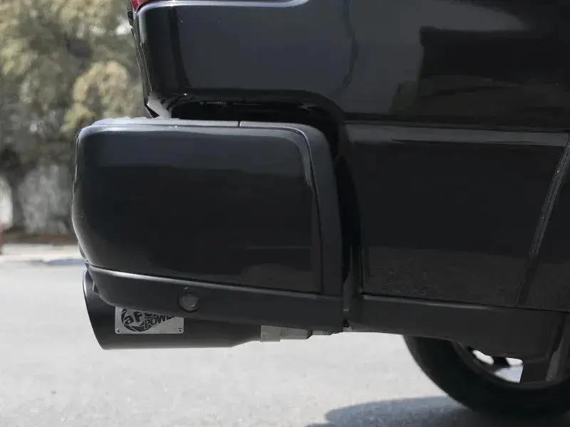 Afe Mach Force-Xp 4-1/2In Steel Oe Replacement Exhaust Tips - 2021+ Dodge Ram (5.7L V8) - Black 2