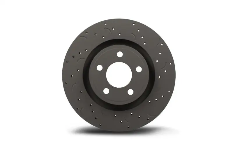 Hawk Talon 2011 Dodge Durango 330Mm Front Disc Drilled And Slotted Front Brake Rotor& Pads Set 1