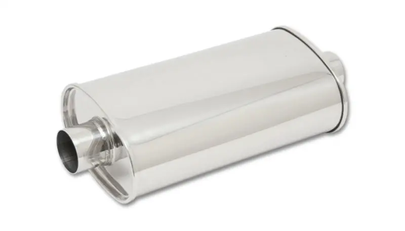 Vibrant Streetpower Oval Muff 5In X 9In X 15In Long Body 4In Inlet I.D. X 4In Outlet Center-Center 2