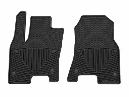 Weathertech 2025 Ram Truck 1500 (Incl. Rho) Cc/Qc (No Vinyl) Front All-Weather Floor Mats - Black 1