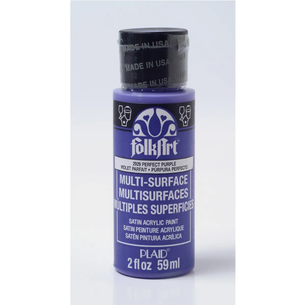 Folkart • Multi-Surface Perfect Purple 59Ml 1