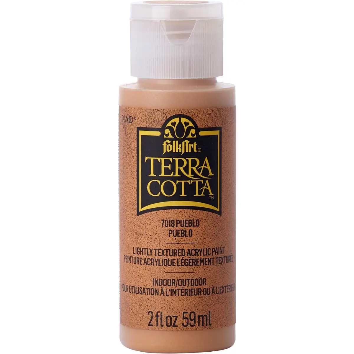 Folkart • Terra Cotta Textured Acrylic Paint 59Ml Pueblo 1